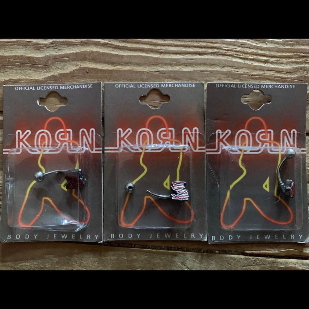 KORN & DIRTBAG naval rings officially license